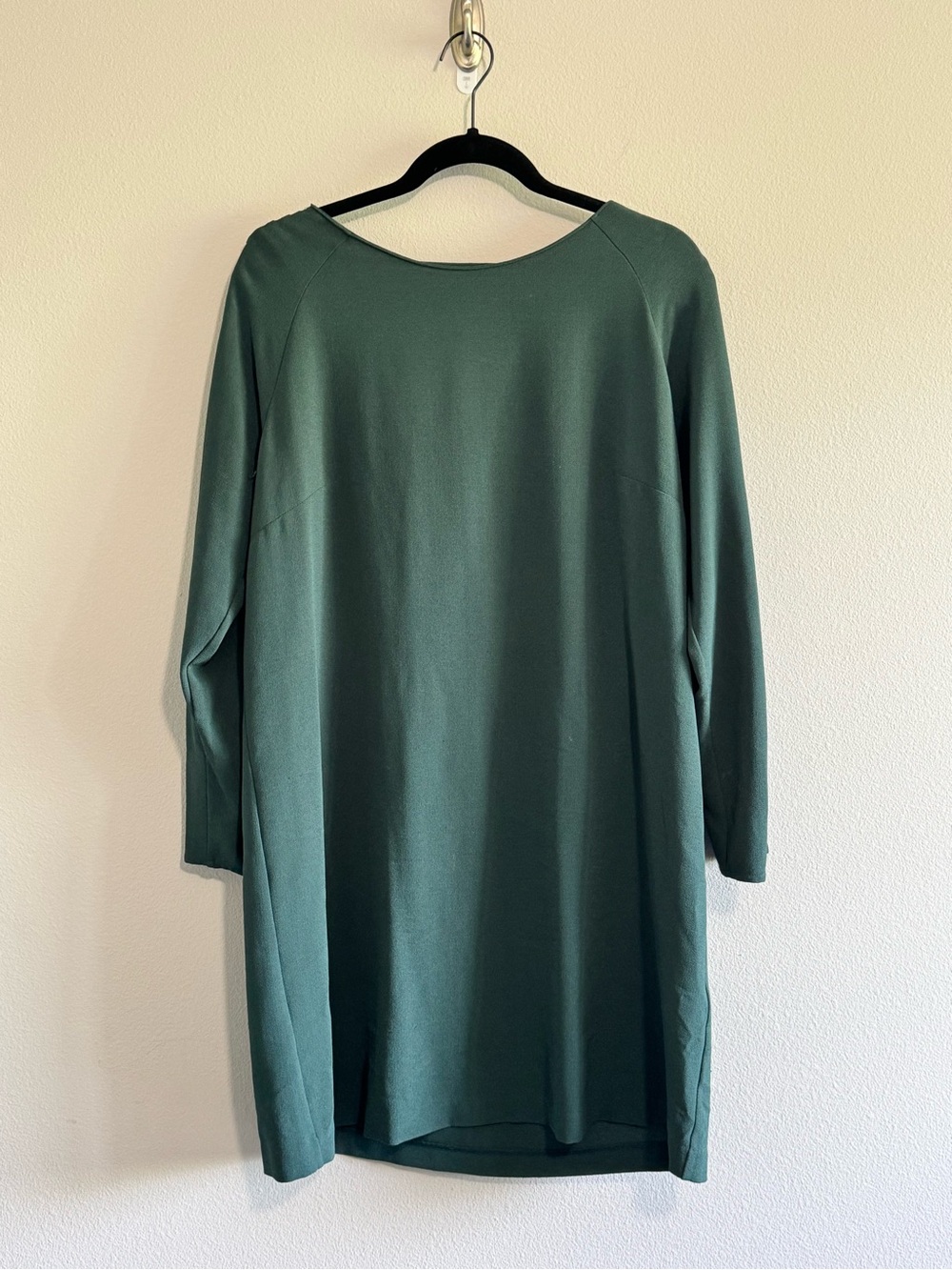 Felicity & Coco Deep Green Long Sleeve Shift Dress